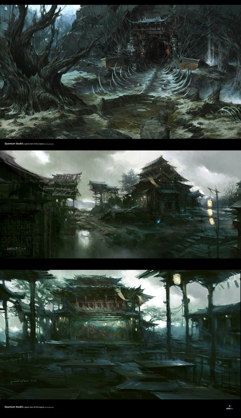 Illustration for article titled The Astounding Video Game Art of Yang Qi